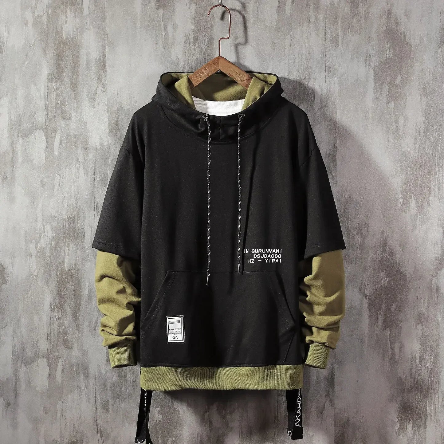 Double-sleeve hoodie