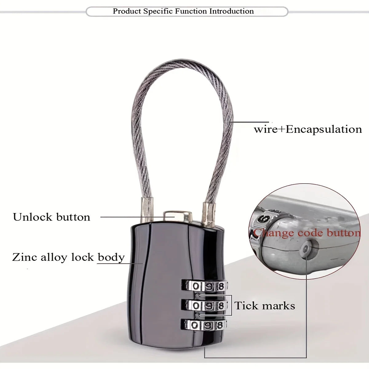 Luggage Travel Lock